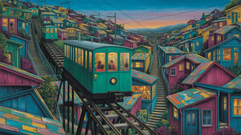 Ascenso Neón de Valparaíso