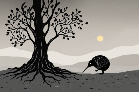 Kiwi al Crepúsculo · Susurro Nórdico