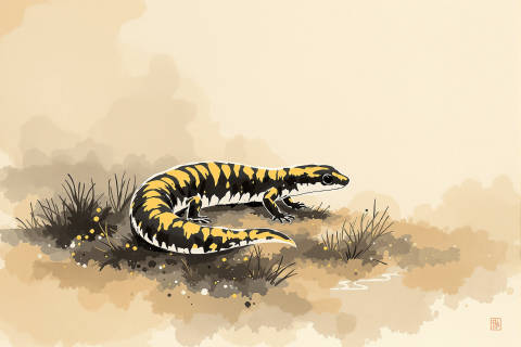 Salamandra del Bosque Húmedo