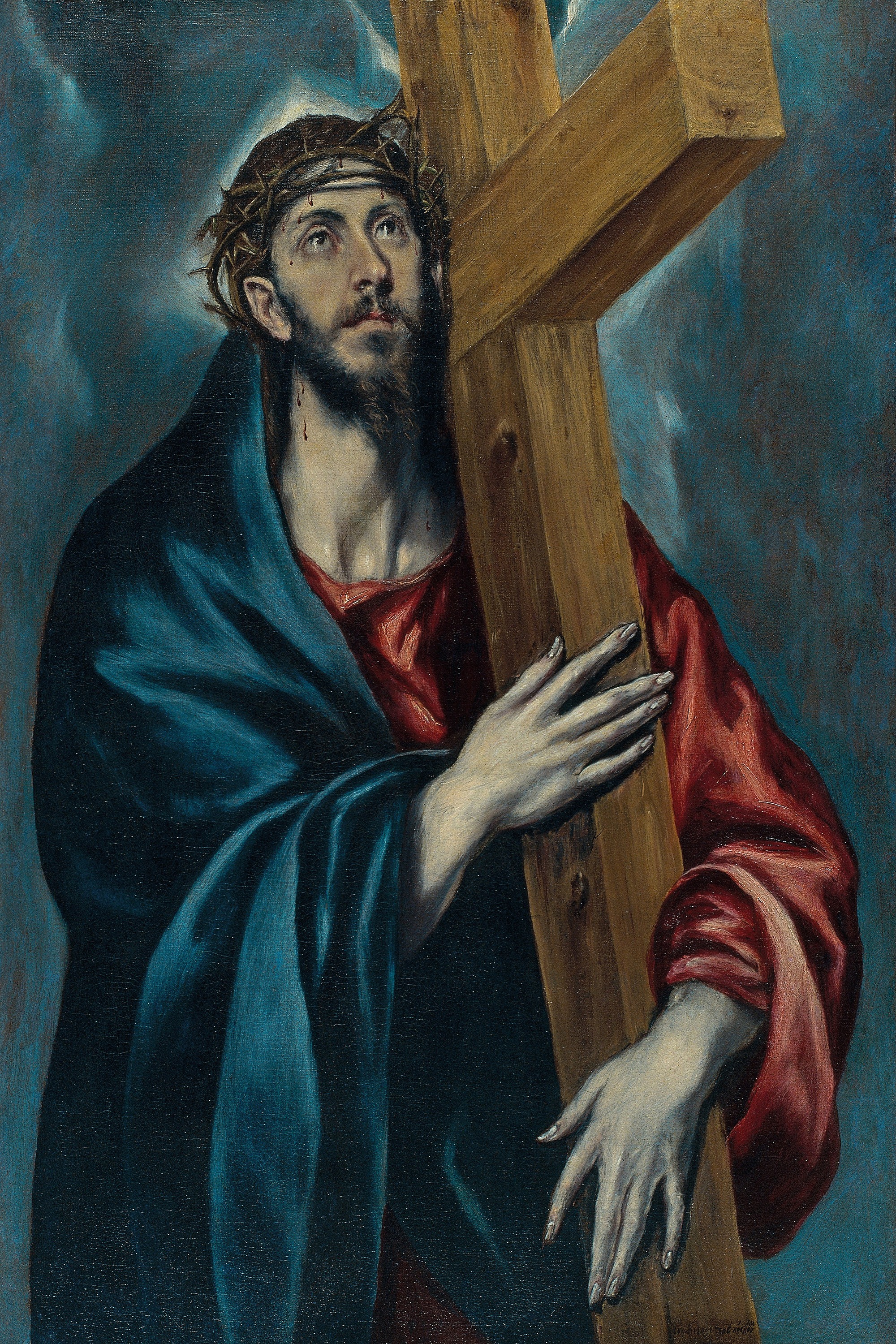 Jesús con la cruz a cuestas, El Greco