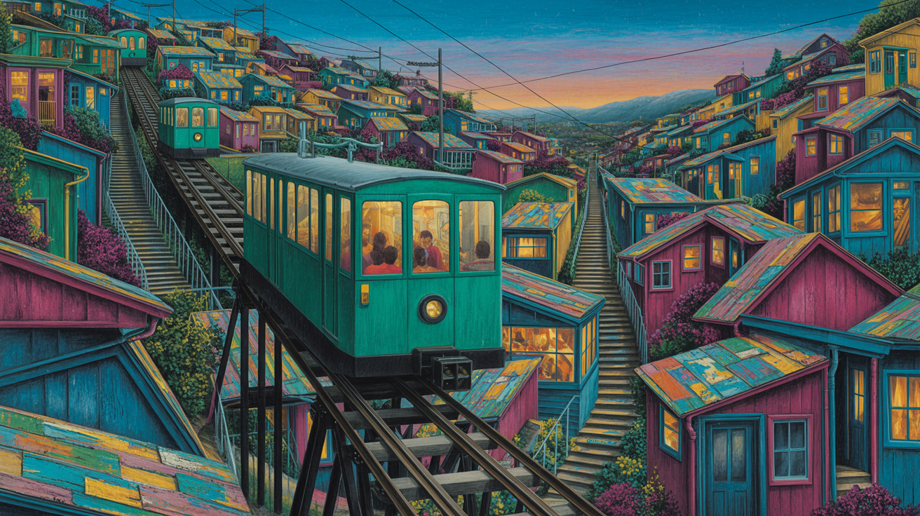 Ascenso Neón de Valparaíso
