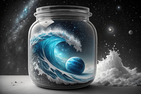 Neptuno en Frasco: Asombro Neoplástico