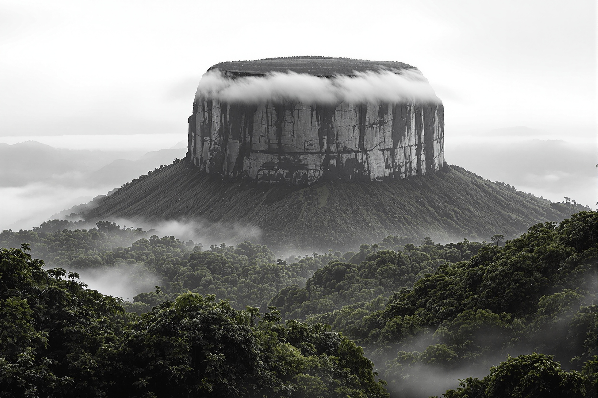 Tepui Velado en Bruma