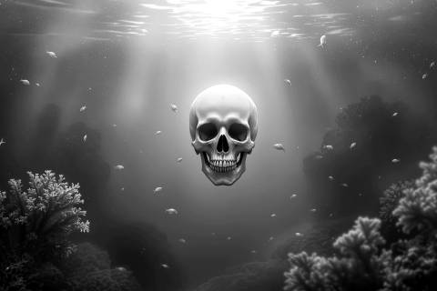Silencio Abisal en blanco y negro