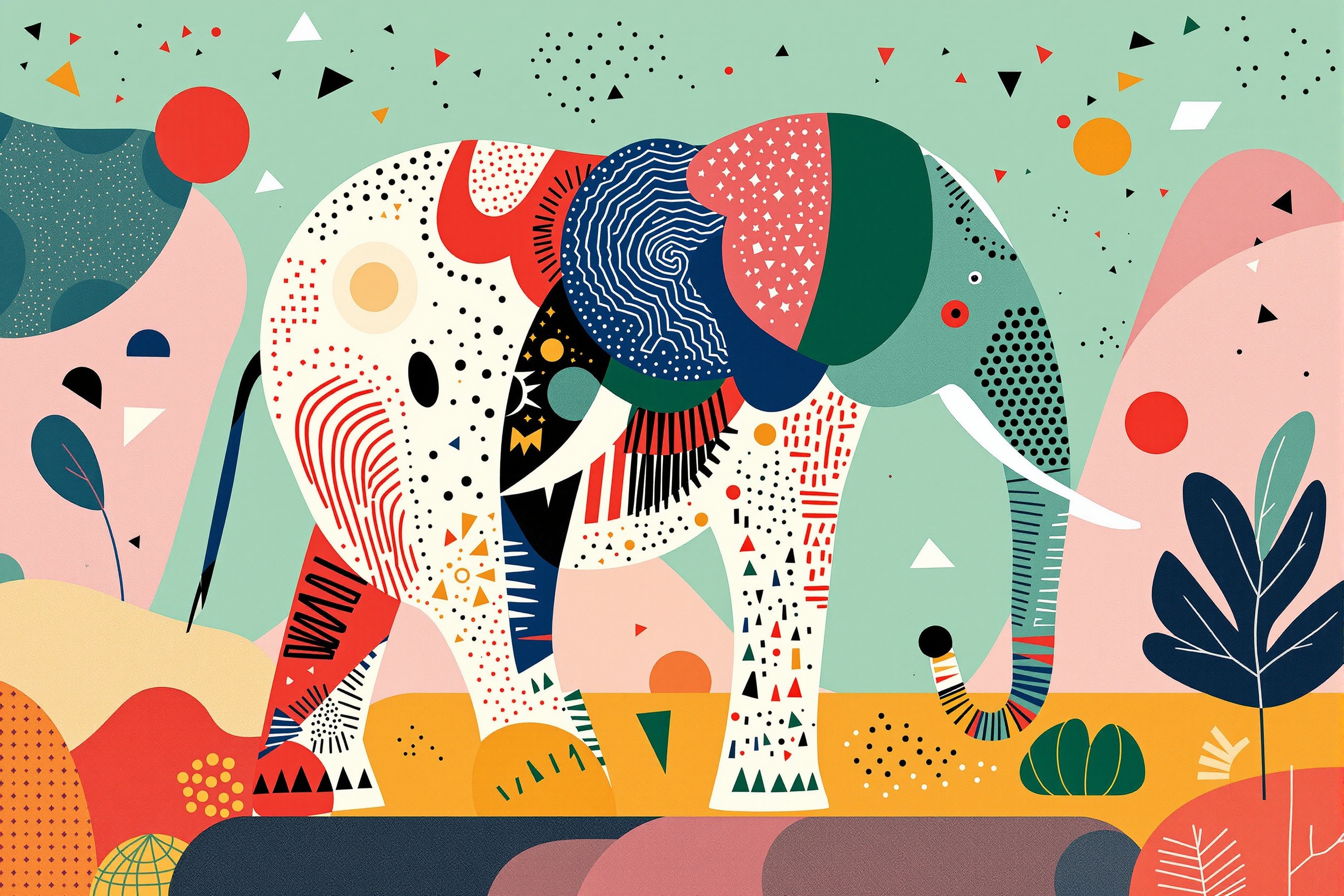 Elefante Memphis Esmeralda