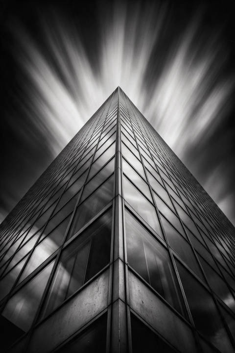 Torre en Blanco y Negro