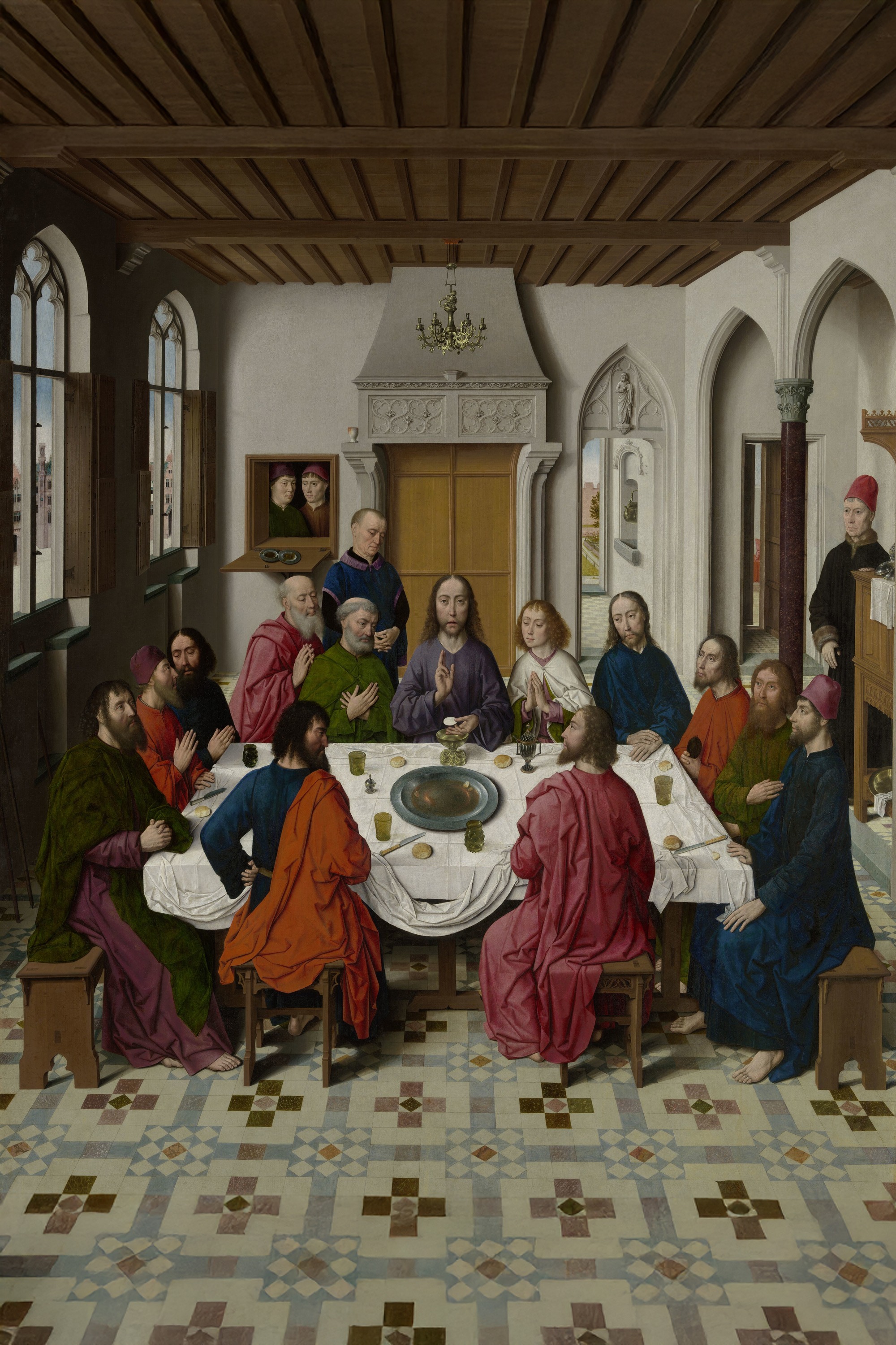 La última cena, Dieric Bouts