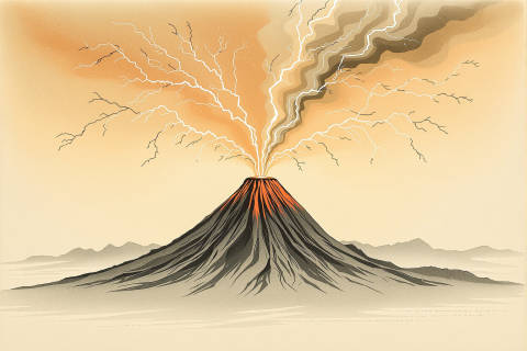 Tormenta Botánica sobre el Volcán