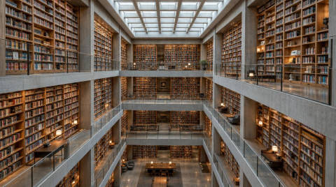 Atrio de la Biblioteca