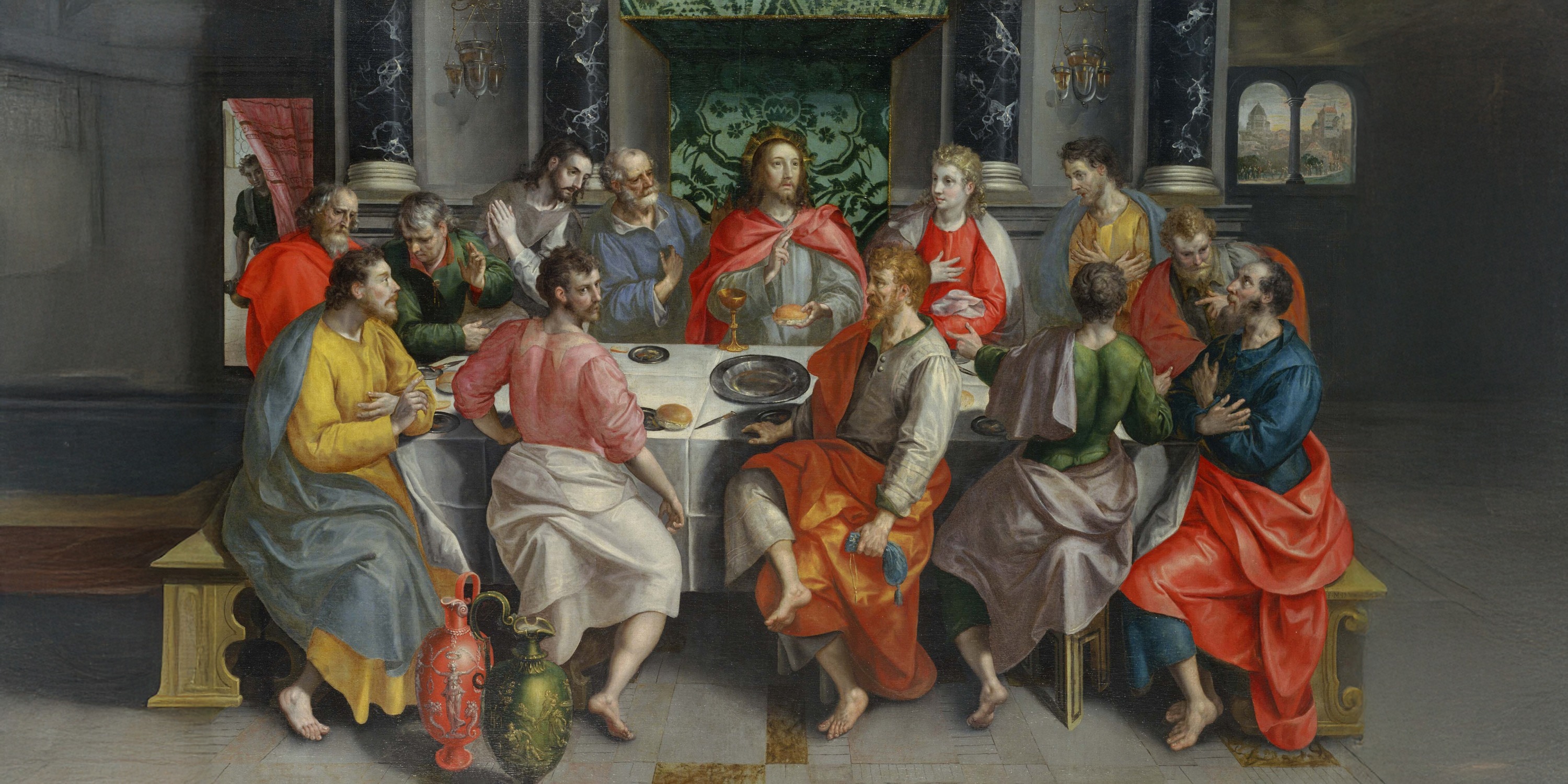 La última cena, Marten de Vos