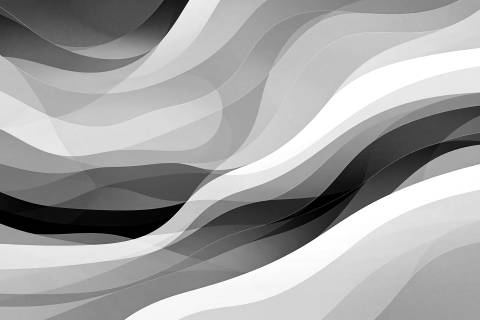 Ámbar en Espiral en blanco y negro