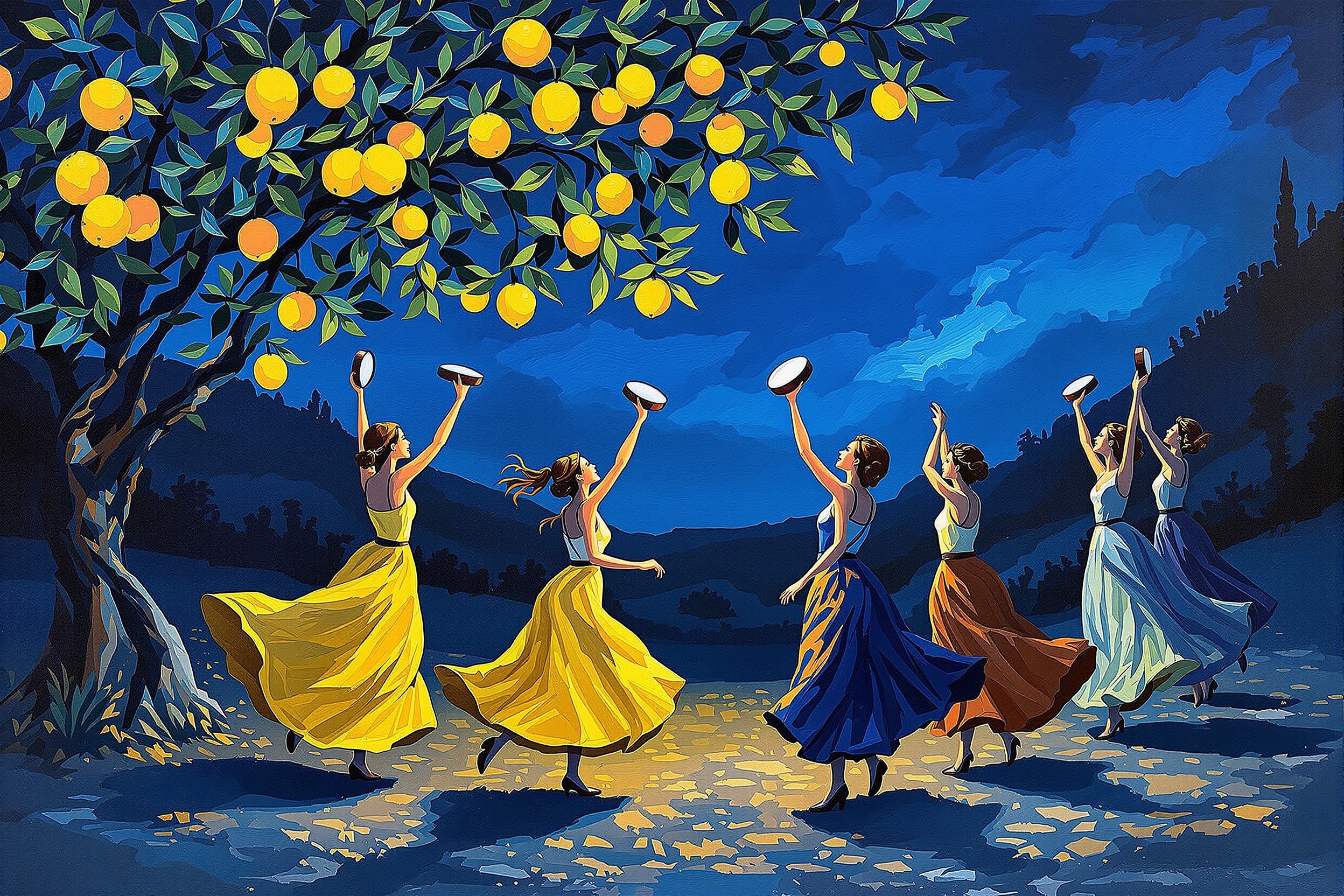 Danza del Limonero al Anochecer