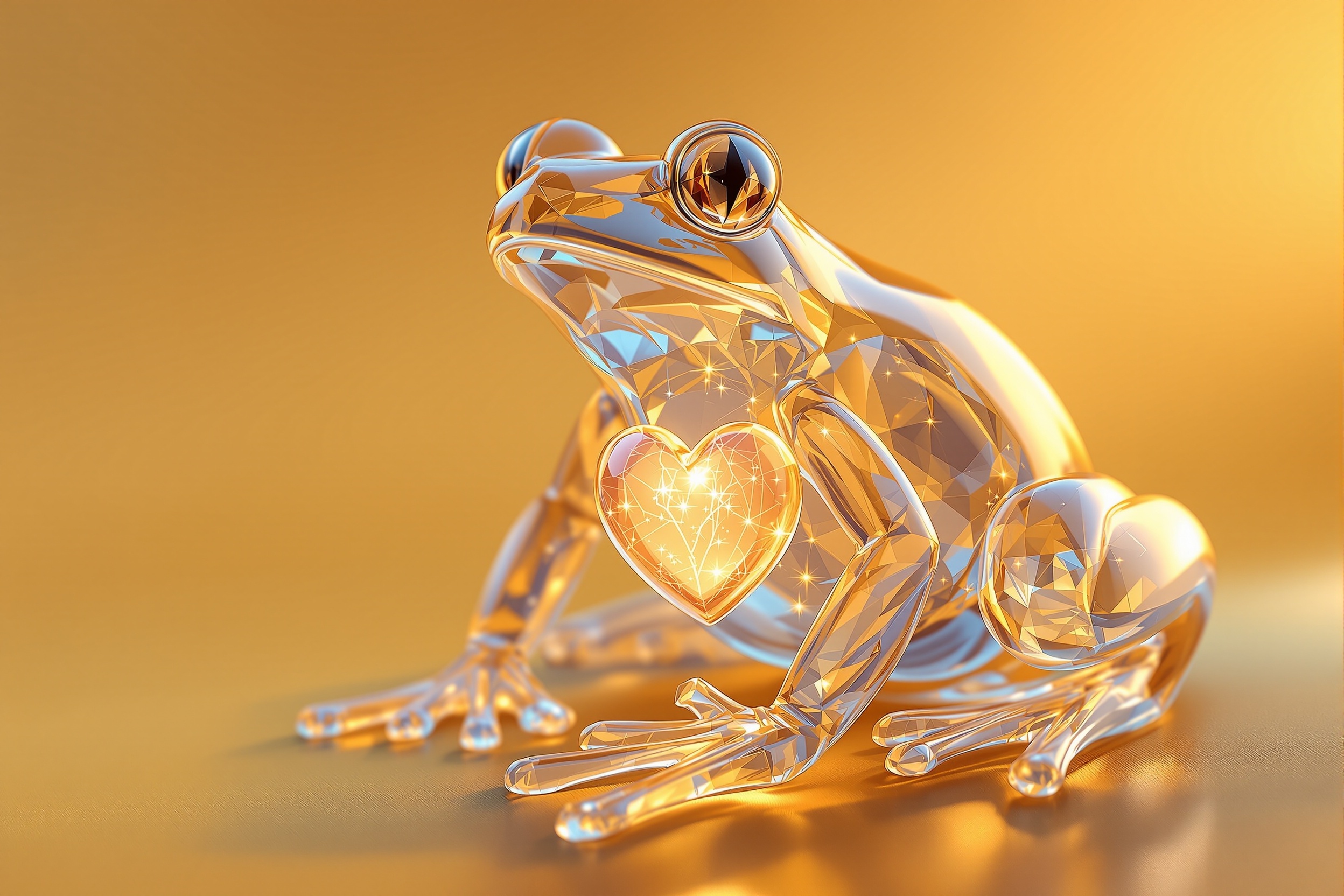 Corazón de Aurora — Rana de Cristal