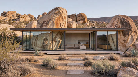 Casa entre Peñascos