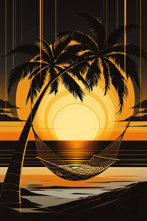 Vaivén Dorado al Atardecer