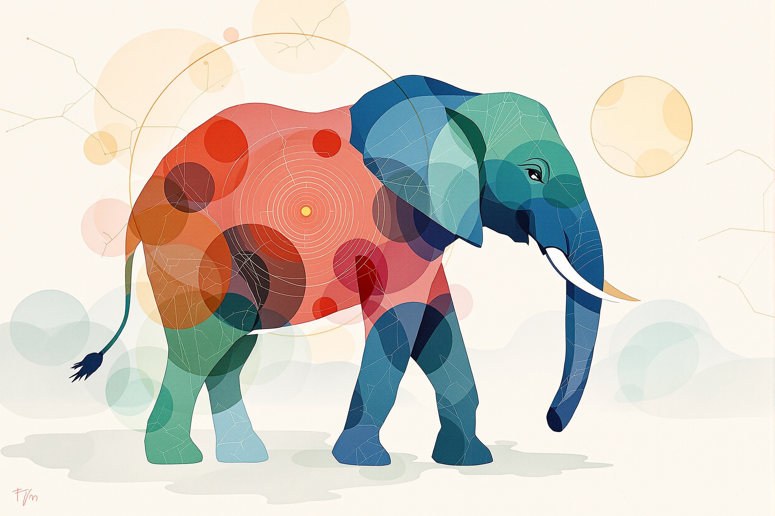 Elefante de Jade en Calma Ancestral