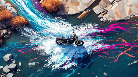 Vado Neón: Scrambler en Movimiento