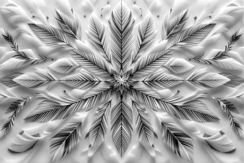 Réquiem del Colibrí Iridiscente en blanco y negro
