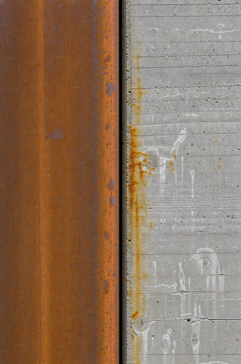 Corten y Concreto