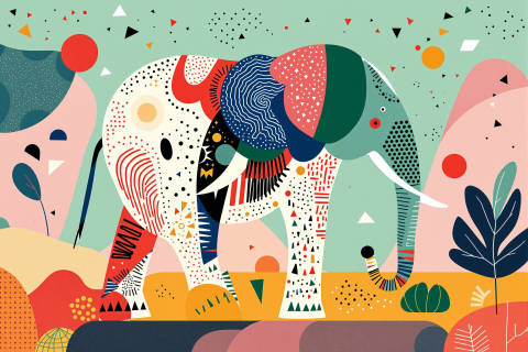 Elefante Memphis Esmeralda