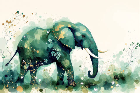 Elefante de Jade Líquido