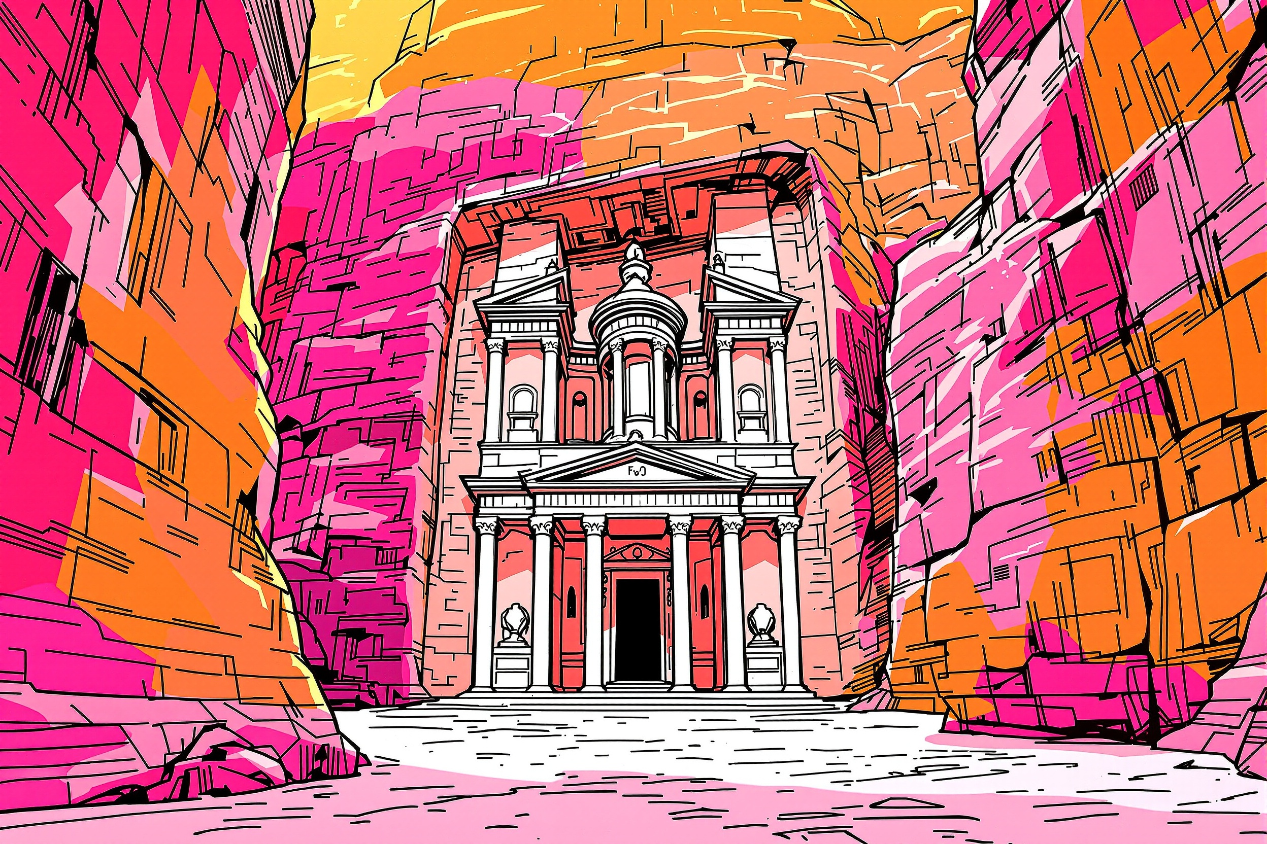 Petra Neón: El Tesoro entre Rocas Rosadas