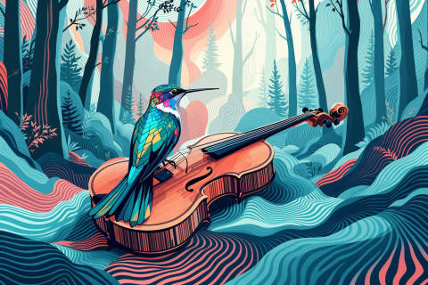 Concierto del Bosque: Colibrí Óptico