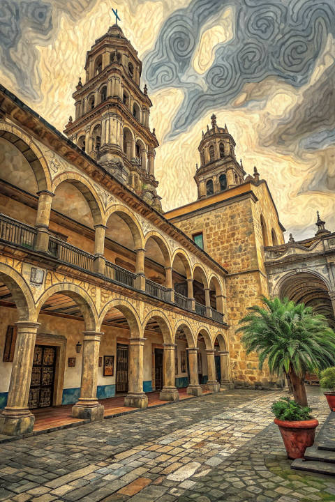 Zaguán de Ágata Nocturna