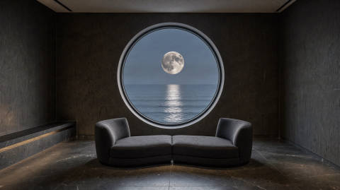 Luna en el Ventanal