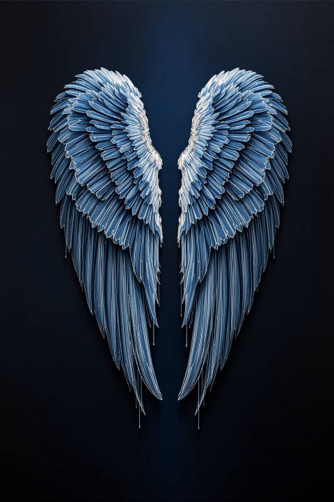 Gravedad Sagrada · Alas en Hilo Índigo