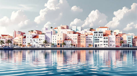 Willemstad en Clave Memphis