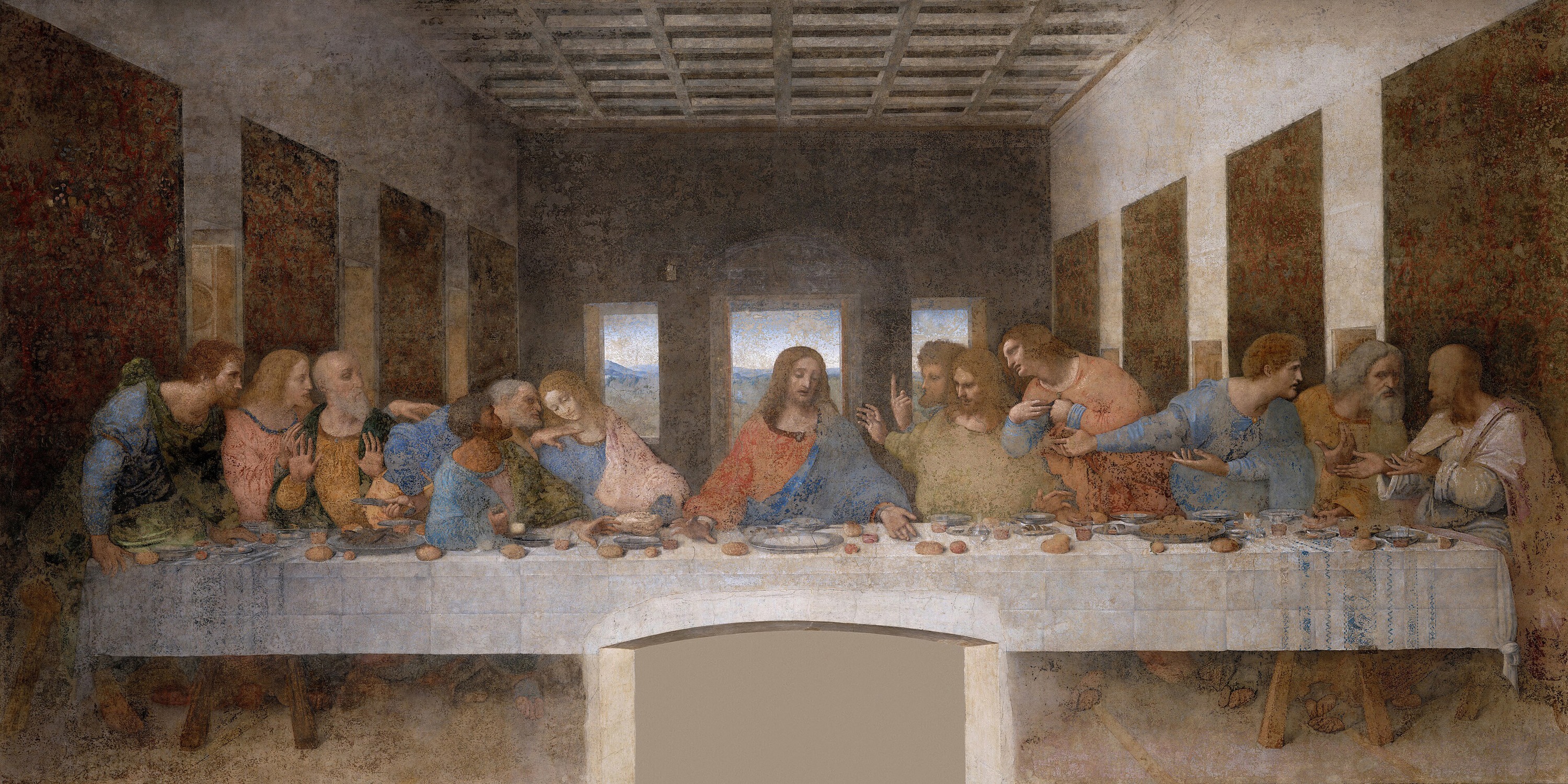 La última cena, Leonardo da Vinci