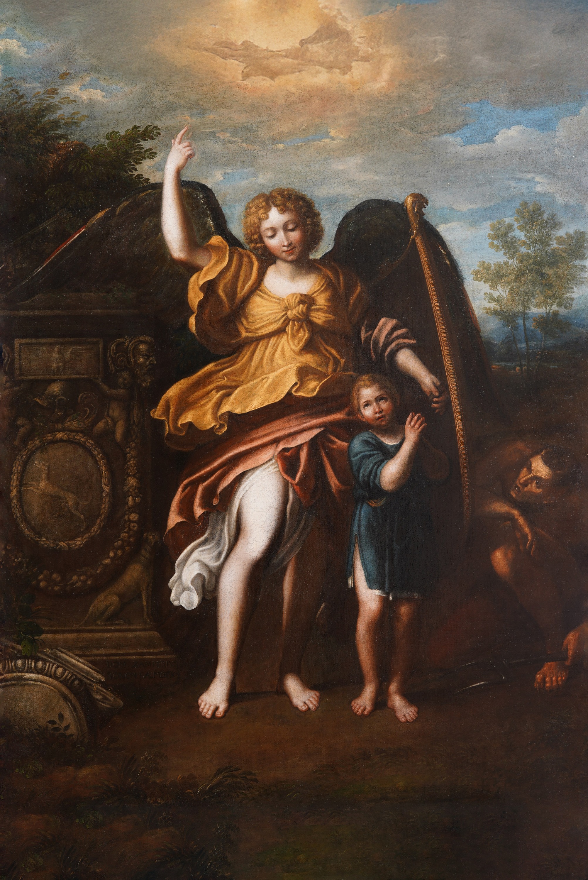 El ángel de la guarda, Domenichino
