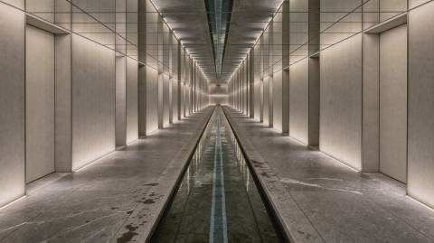Pasillo Infinito de Agua